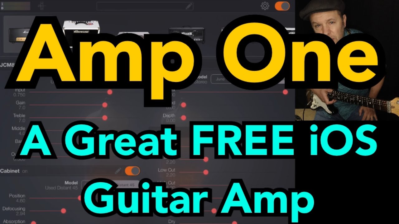 Amp One - A Great FREE iOS Guitar Amp