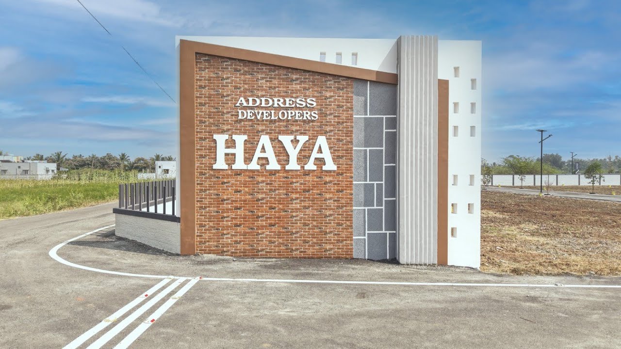 Address Developers - HAYA, DTCP & RERA Approved Plots, @Idigarai, Coimbatore | Site for Sale