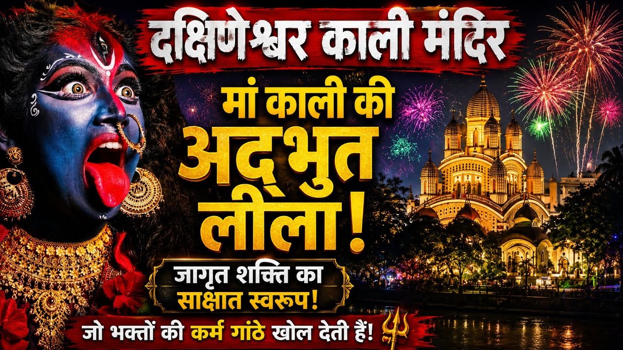दक्षिणेश्वर काली मंदिर का रहस्य | Discover, Awakening Shakti Peeth in Kolkata & Hindu Temple Secrets