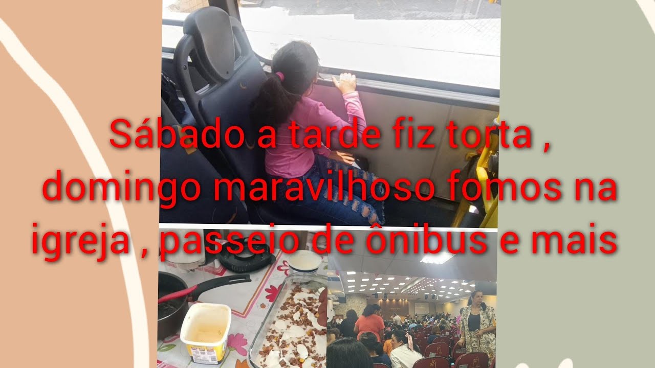 Fiz torta salgada,domingo maravilhoso somos na igreja ,almoçamos na tia do Edson, minha mãe fez 🍰