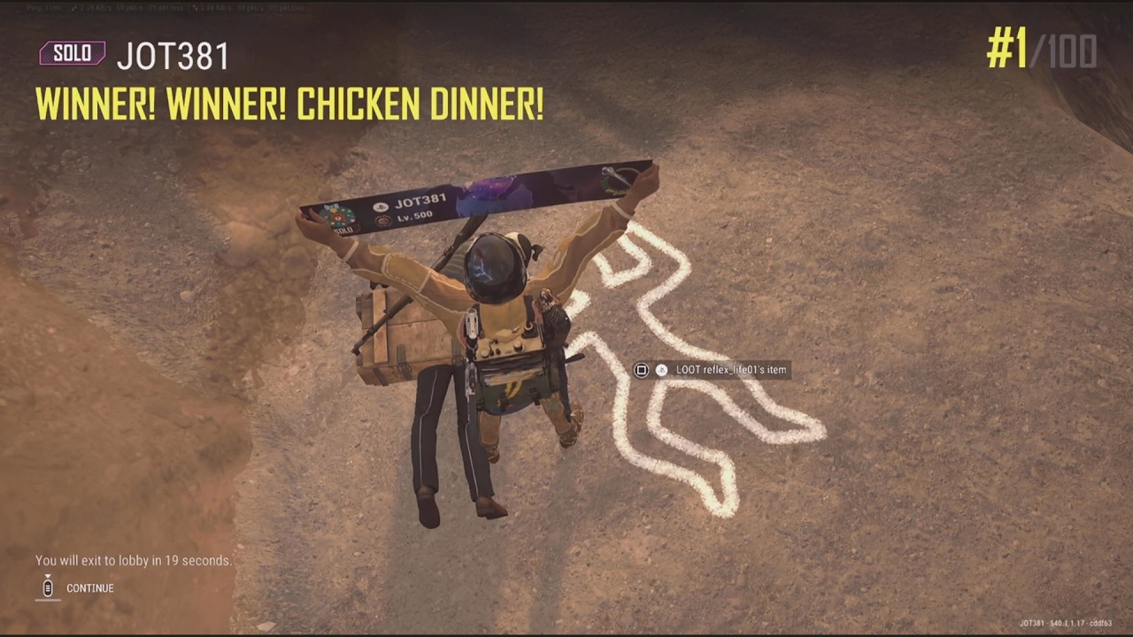 JOT381 PUBG 240226 MIRAMAR 5 KILLS 2379th SOLO WIN 1/100 CHICKEN DINNER SOLO
