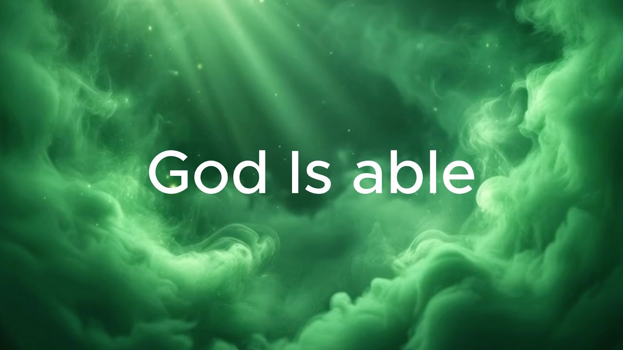 Drewmatic - God Is able (Official Lyric Video)