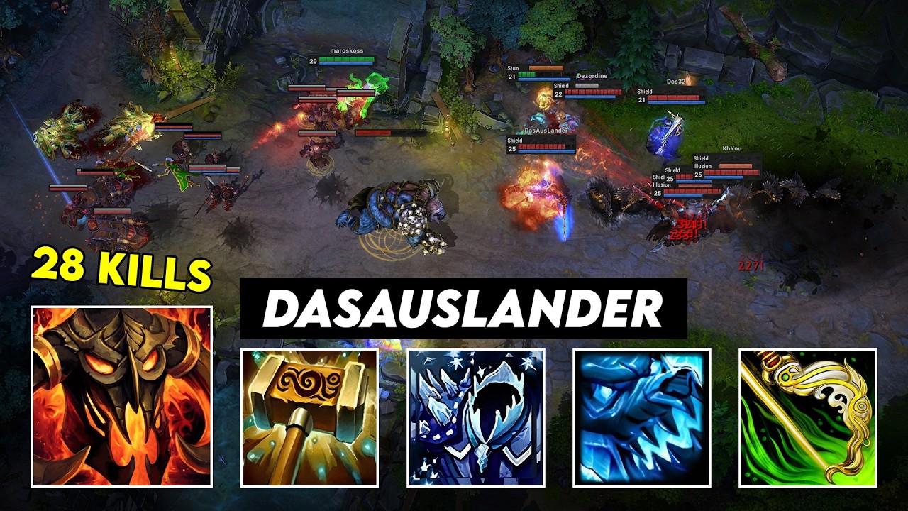 HON Reborn Accursed - DasAusLander 28 Kills