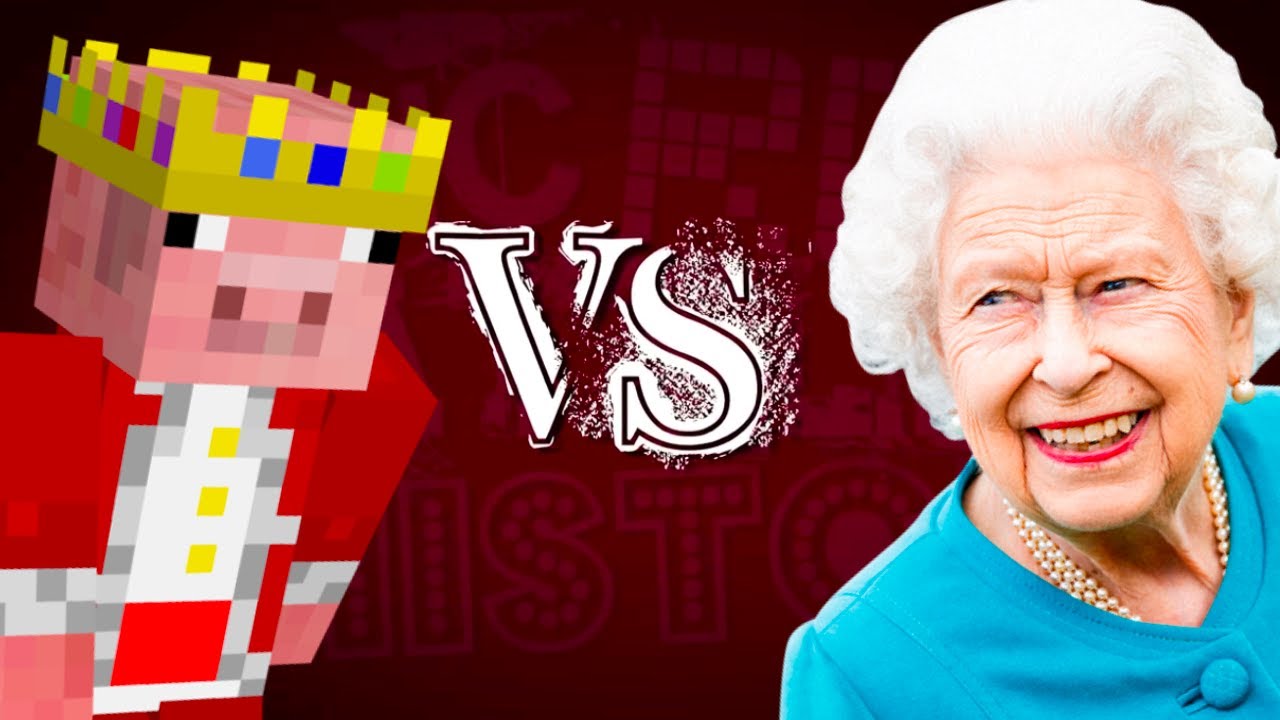 Technoblade vs The Queen. Epic Rap Battles of History