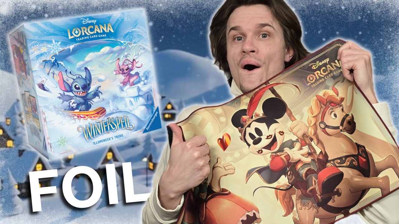 Le PLAYMAT FOIL et la TROVE, une aventure glaciale !! | Set 11 Disney Lorcana - Winterspell