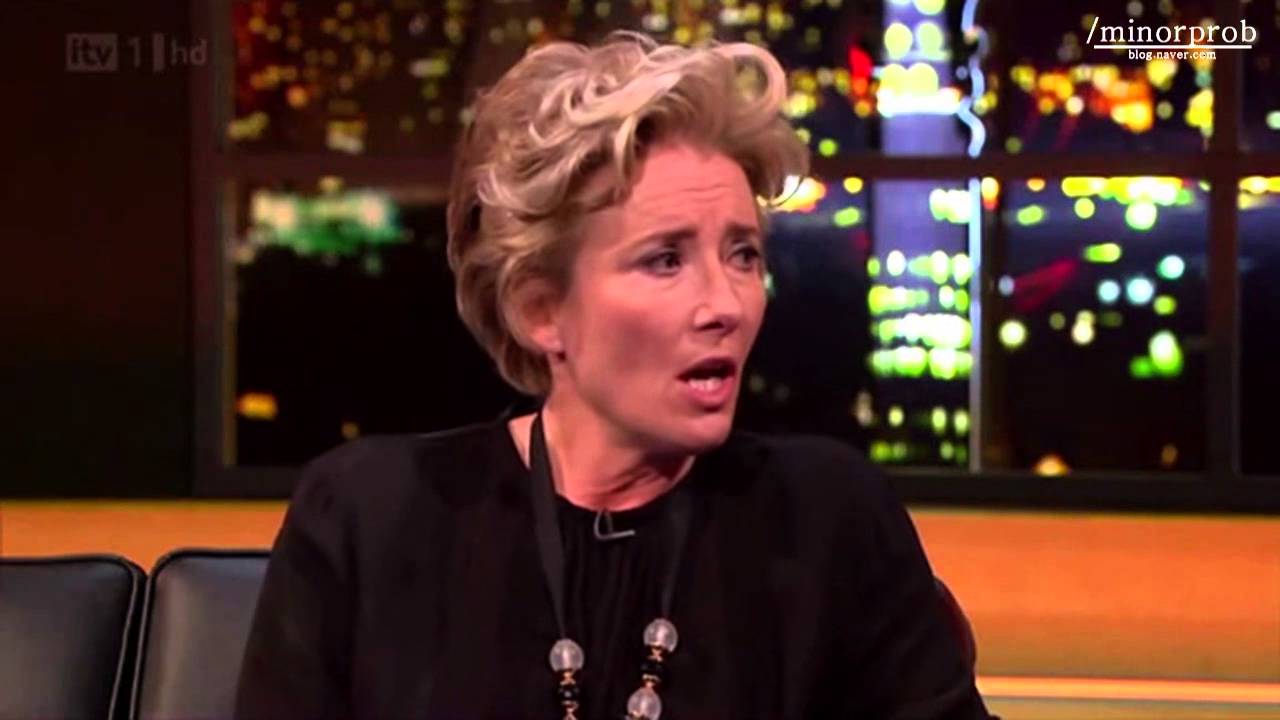 Naked intruder outside the house of Emma Thompson (Korean sub)