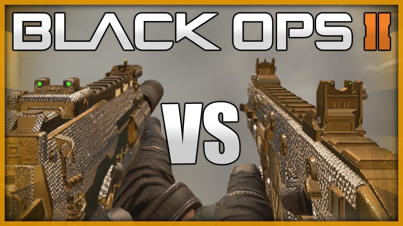 Black Ops 2 - MP7 vs Vector K10 Comparison - BO2 Weapon Comparision (Multiplayer Gameplay)