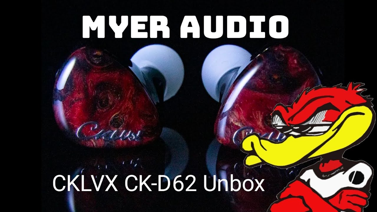 Myer Audio CKLVX CK-D62 IEM Unboxing