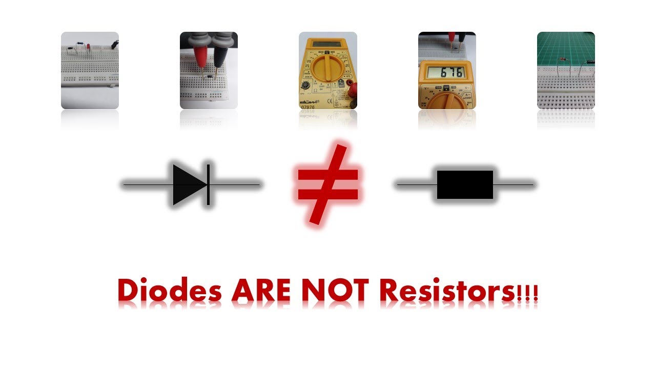 S01E07 - Diodes Tutorial, Reading Datasheet, Definition of Biasing, Diode Voltage Drop w. Examples