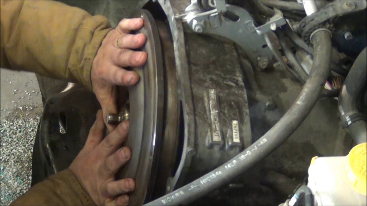 Subaru torque convertor install