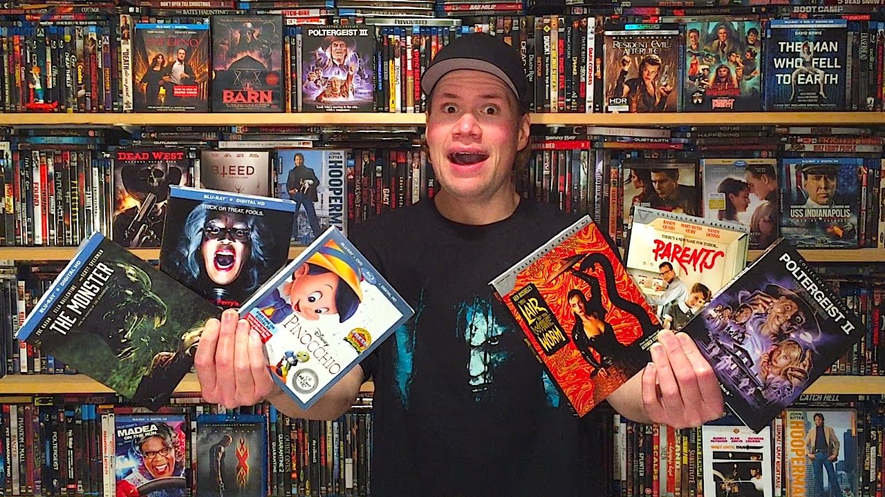 My Blu-ray Collection Update 1/21/17 : Blu ray and Dvd Movie Reviews