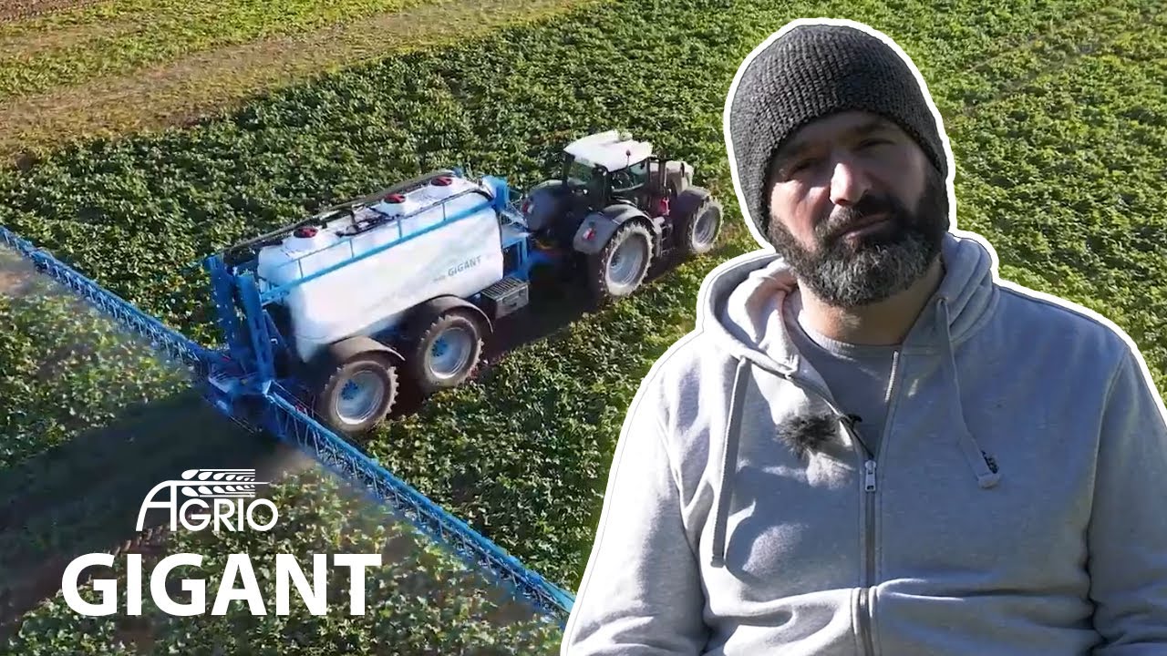 Návěsný postřikovač AGRIO Gigant - Świątkowski Piotr (CZ)