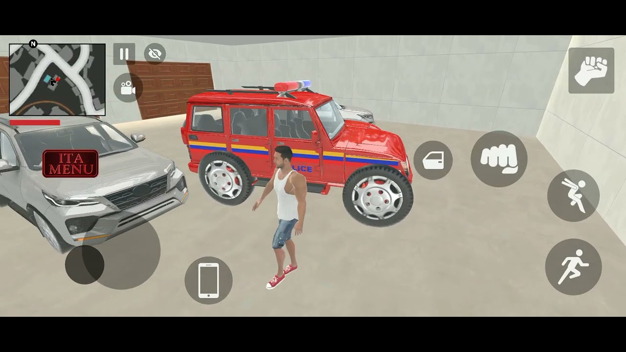 🥰Car Bike Game:  🤑Franklin Order In Indian Silver Car And drives A Indian 😱police Car In SUV Game 🎮