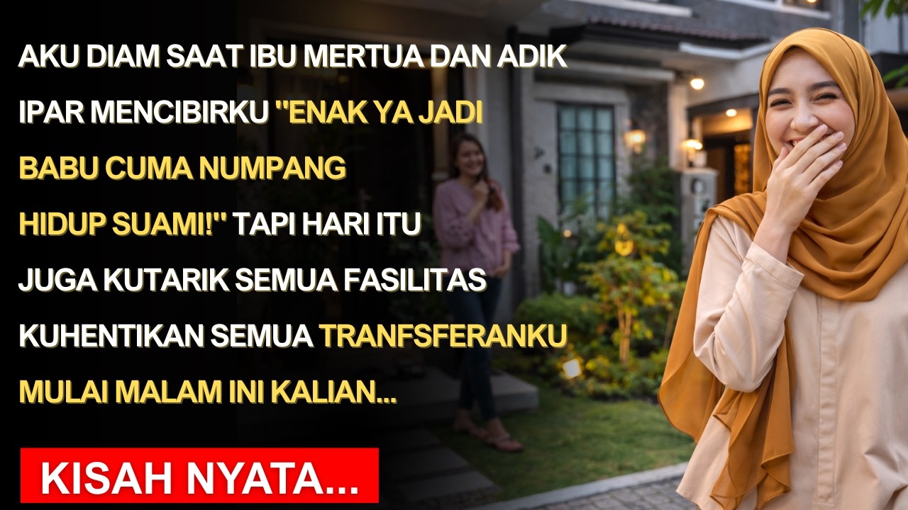 “DIHINA MERTUAKU! ‘ENAK YA CUMA NUMPANG HIDUP!’ — JAWABANKU BIKIN MEREKA TERDIAM…”