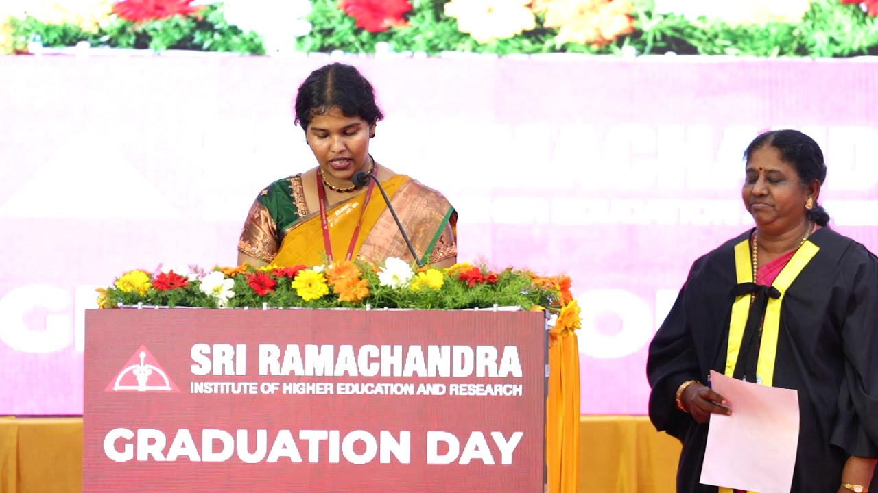 38th Graduation of Sri Ramachandra Institute of Higher Education & Research | #SRIHER