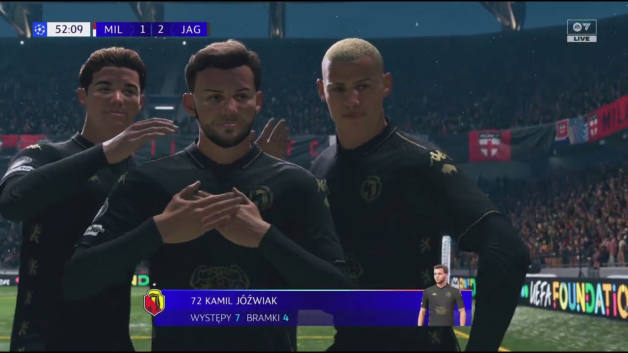 Jagiellonia Białystok AC Milan Mecz wyjazdowy