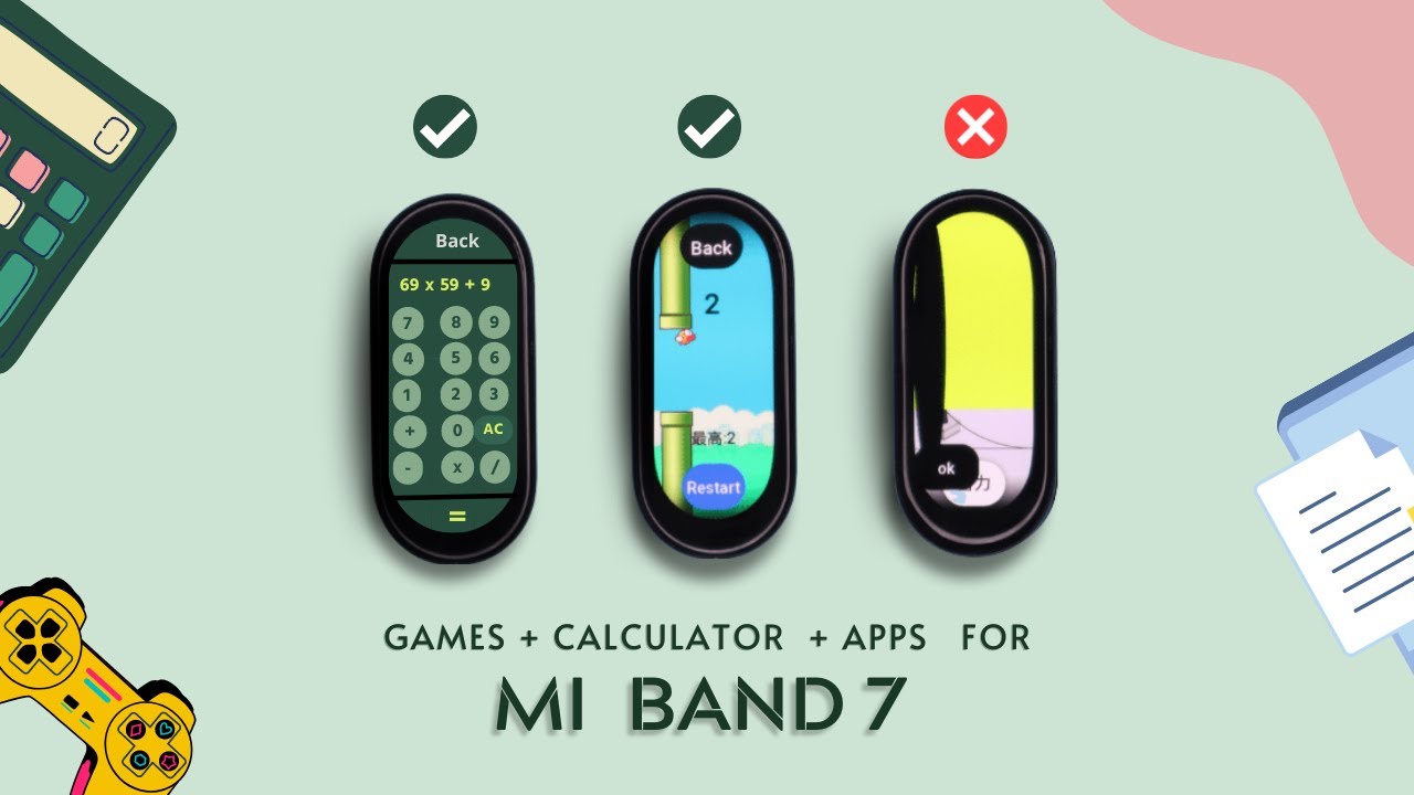 Make Your Mi band 7  