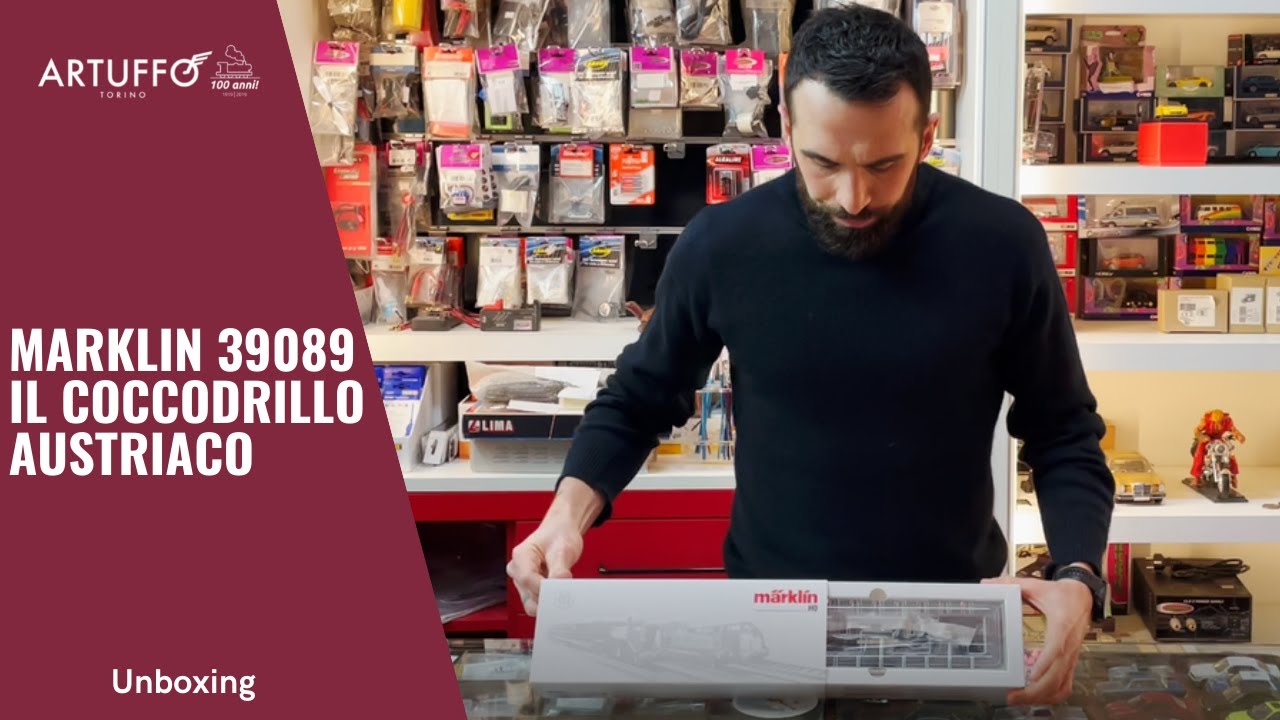 UNBOXING ARTUFFO - Marklin 39089, il Coccodrillo austriaco
