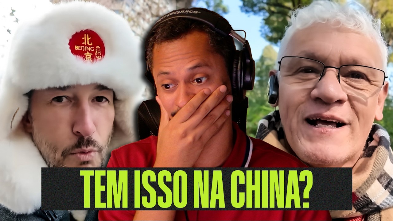 ELES FORAM PRA CHINA E FICARAM IMPRESSIONADOS