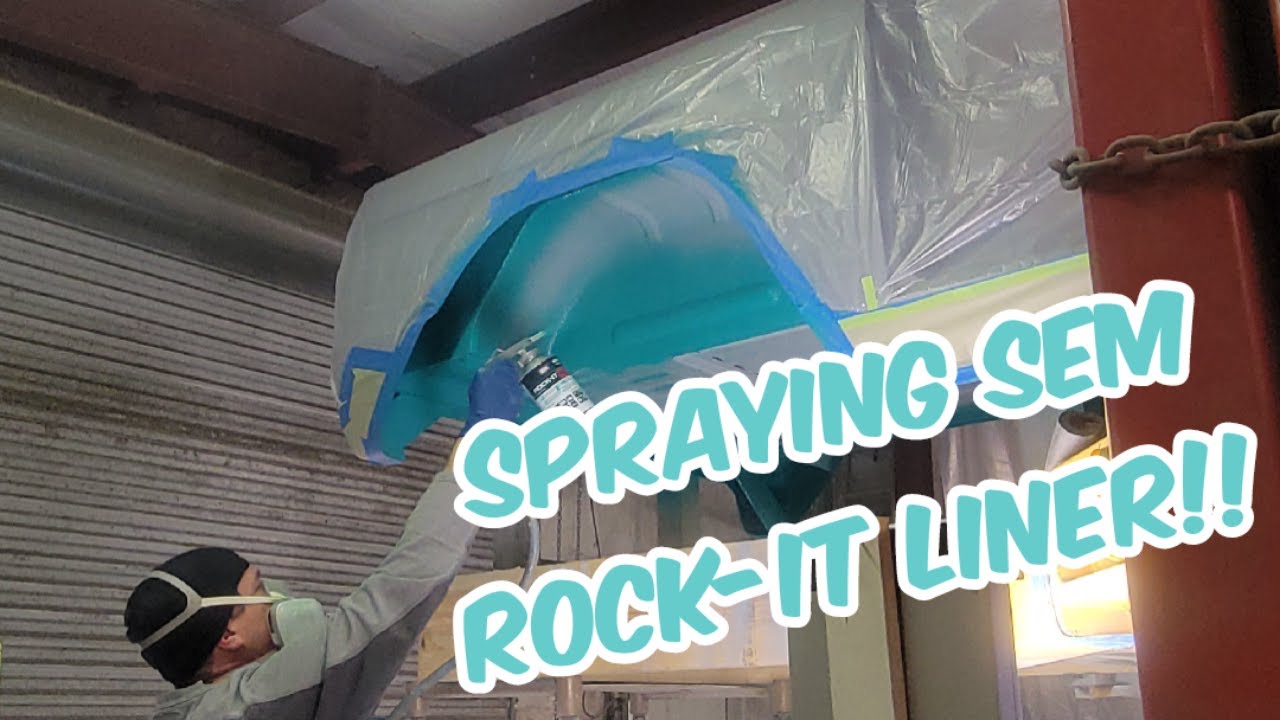 SEM Rock-It Liner Install - 1966 Ford Bronco Restoration Project