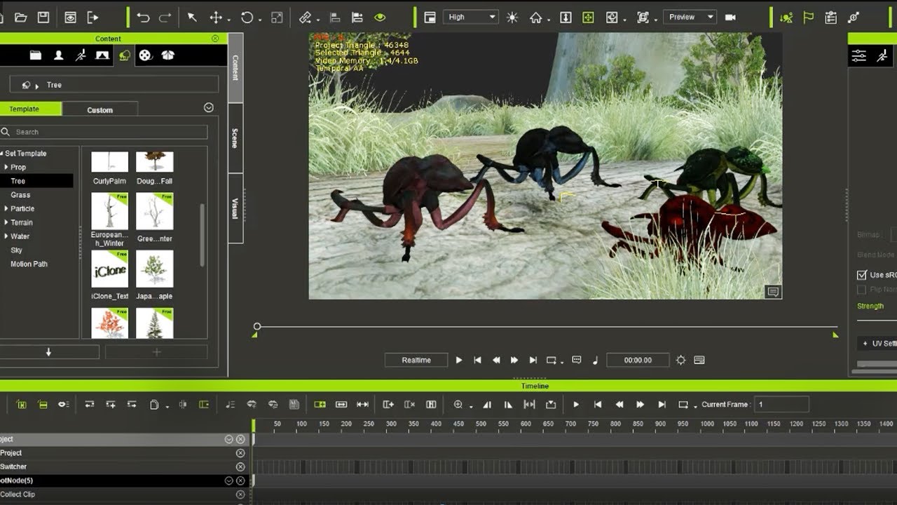 #How to make animation , 3d  unt  in iclone 7