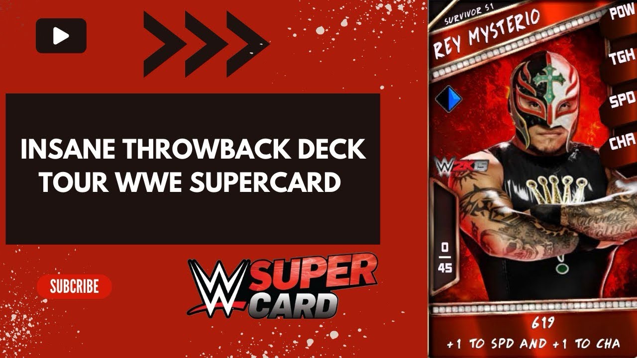 WWE SUPERCARD INSANE DECK TOUR!!!! | #wwesupercard