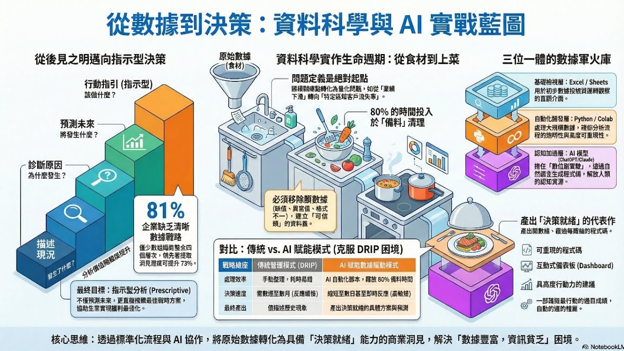 從數據到決策：現代管理的新規則 / 資料科學研究