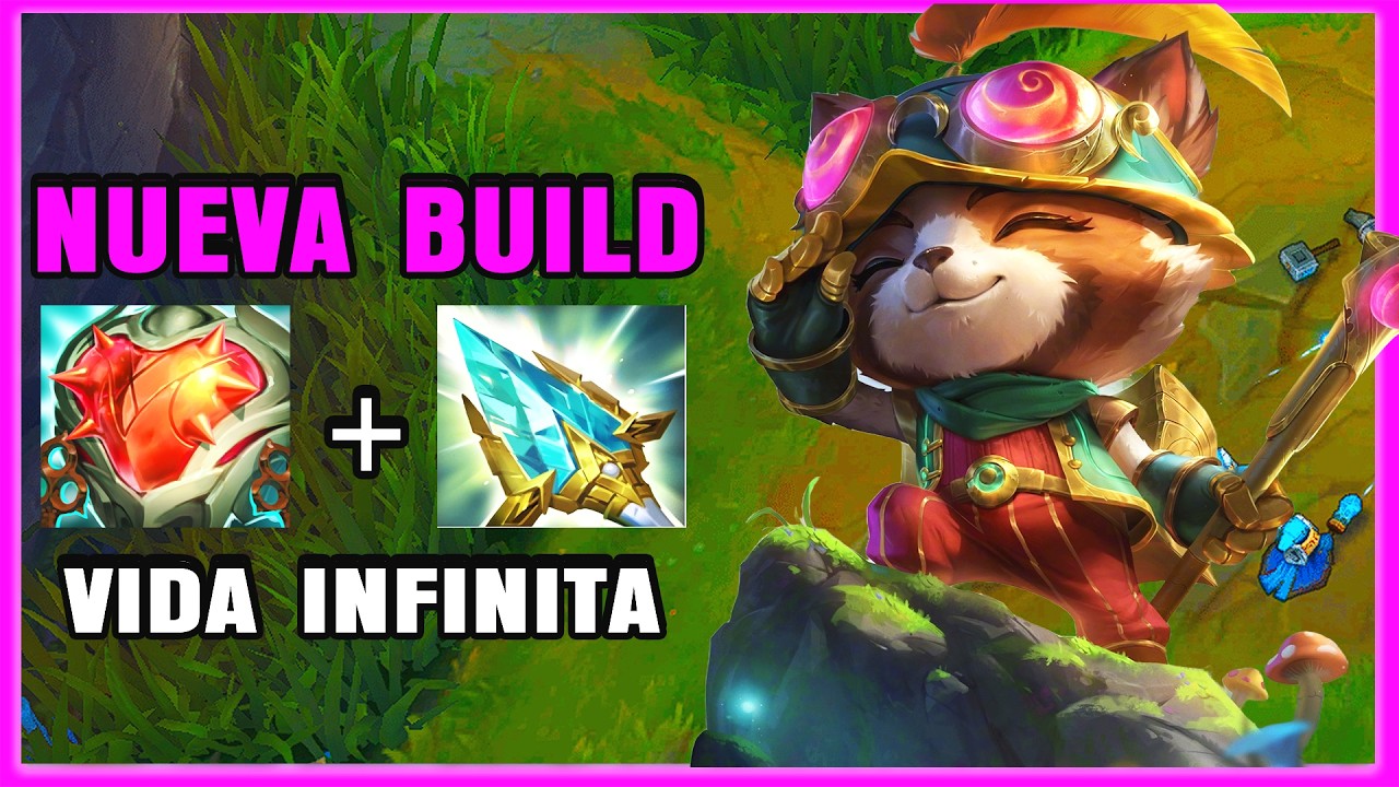 😈LA BUILD más ASQUEROSA de TEEMO TANQUE ❤6000 de VIDA❤ y MUCHO DAÑO