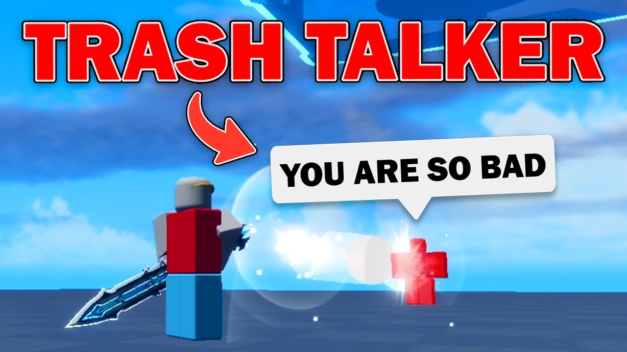 He Was TRASH TALKING, So I Made Him Regret It.. (Blade Ball)