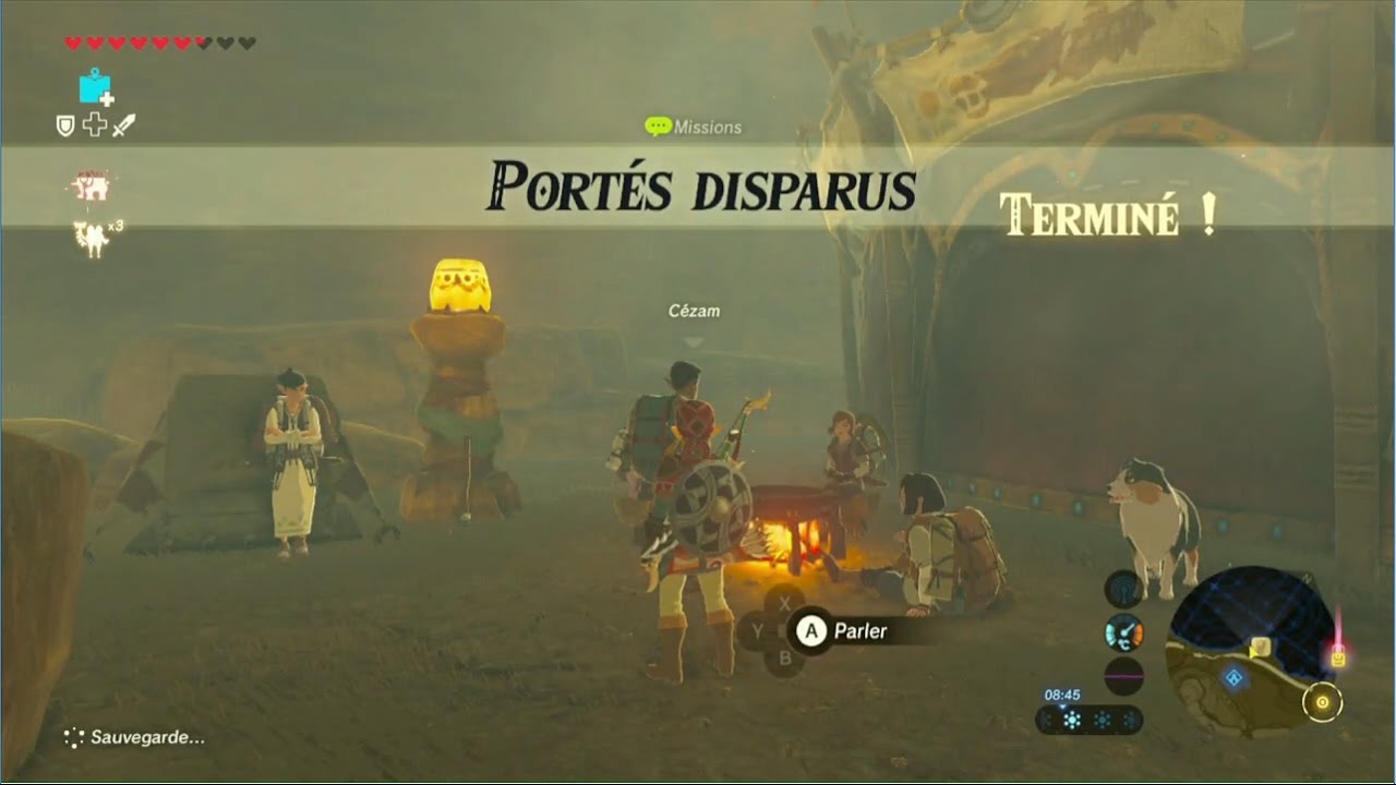 The Legend of Zelda: BotW - Guide Portés disparus