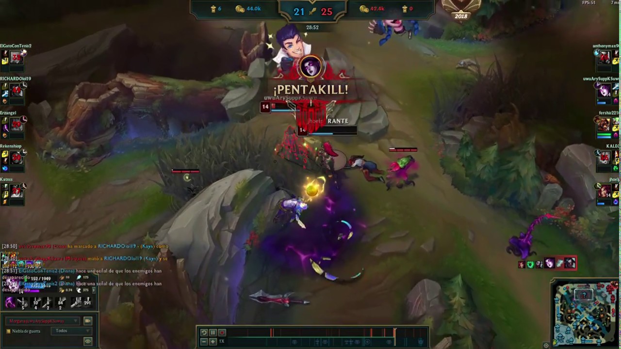 Morgana JG PENTAKILL!!! S9