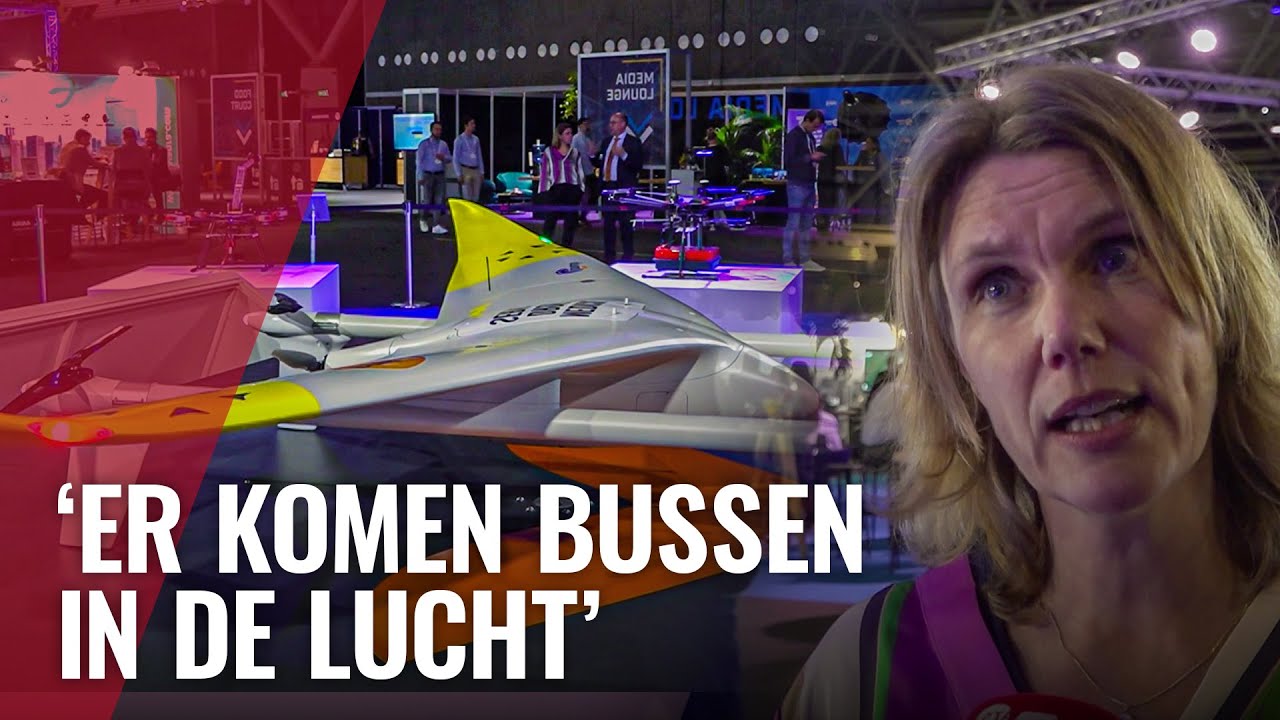 Met drone van A'dam naar Groningen: drone-beurs in RAI