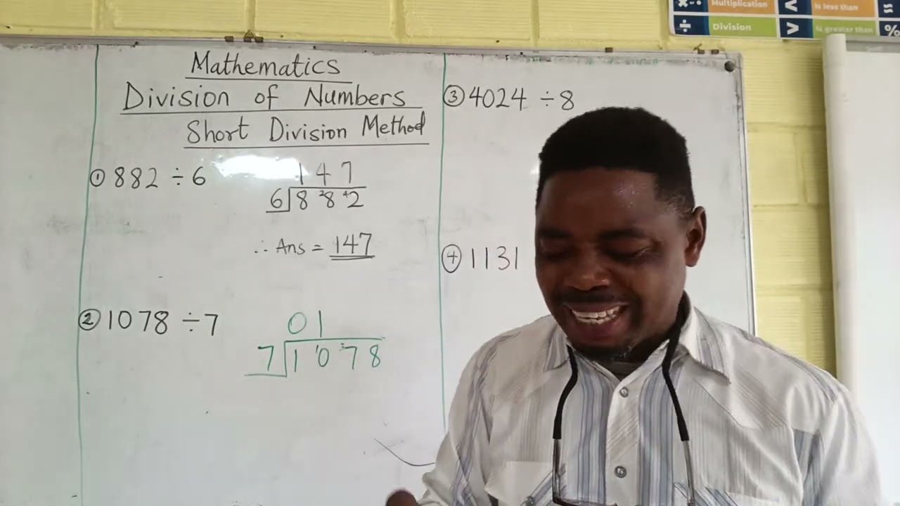 Division of Whole Numbers 