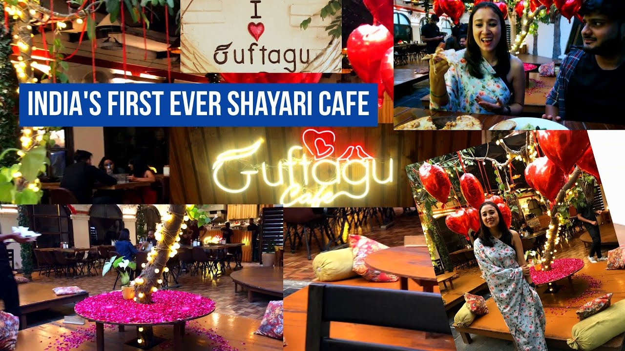 Guftagu cafe Gurgaon | India's First Ever Shayari Café | Guftagu café vlog |Travel sutra suman's way