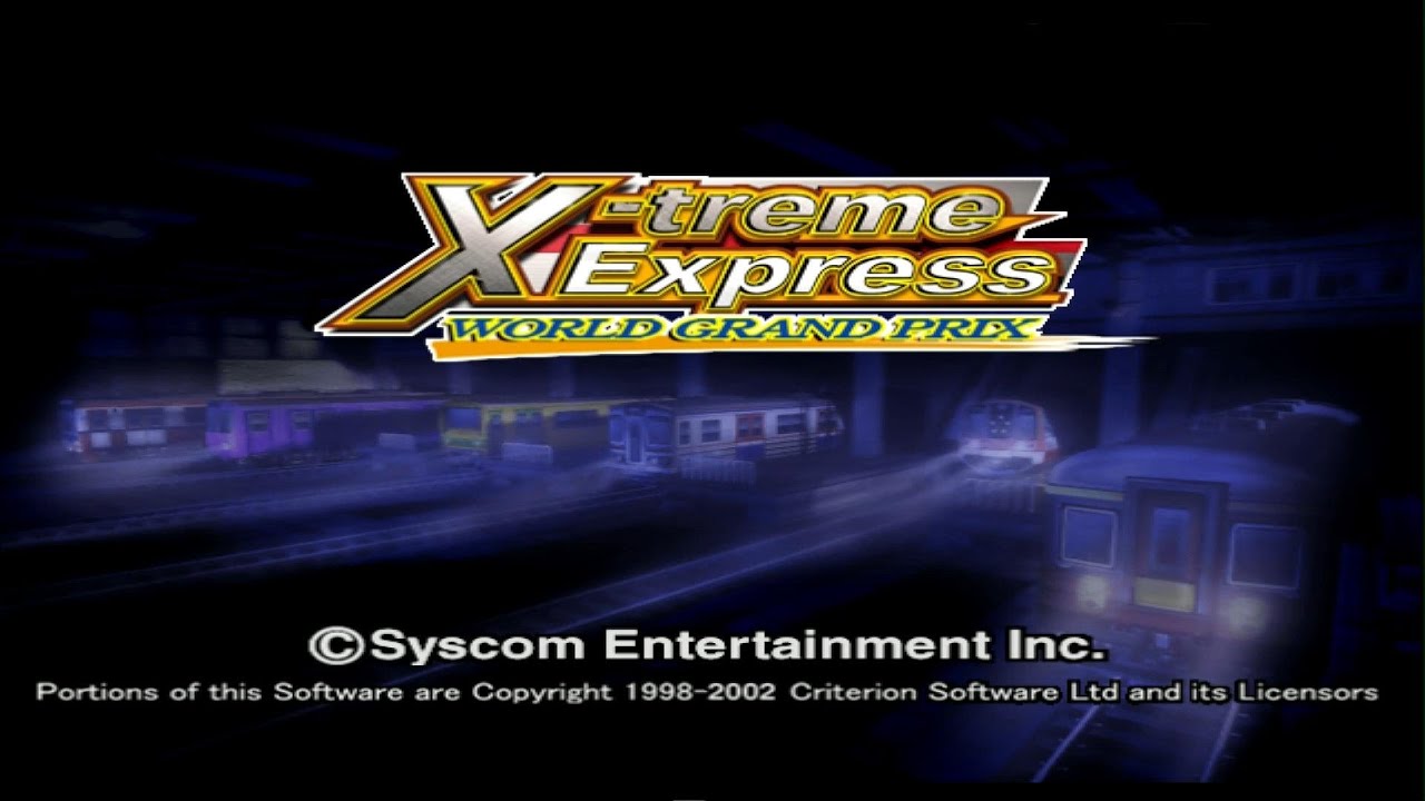 PS2 - X-Treme Express - Snow Plain