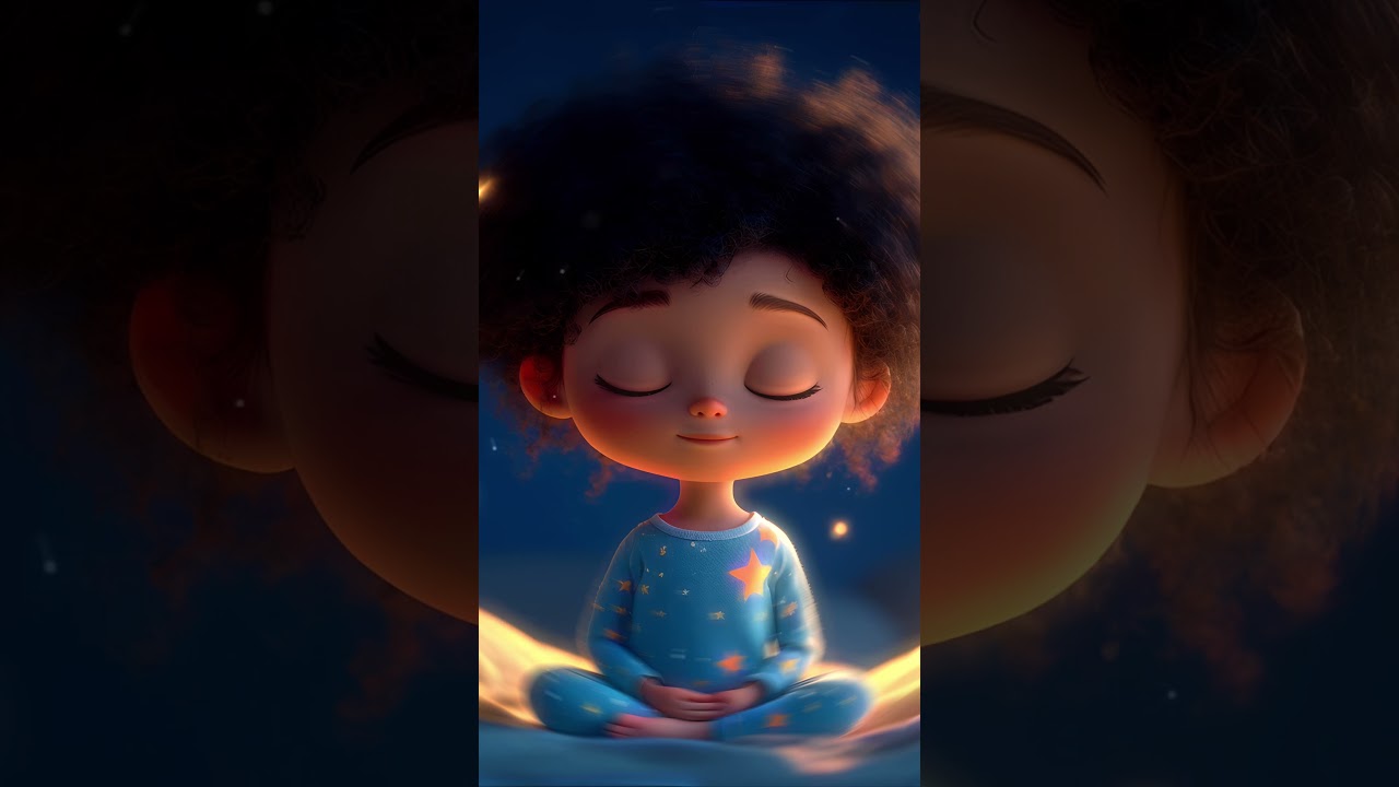 Relaxing Children's Sleep Meditation for a Peaceful Night 💤 The Cozy Cloud Ride ☁️