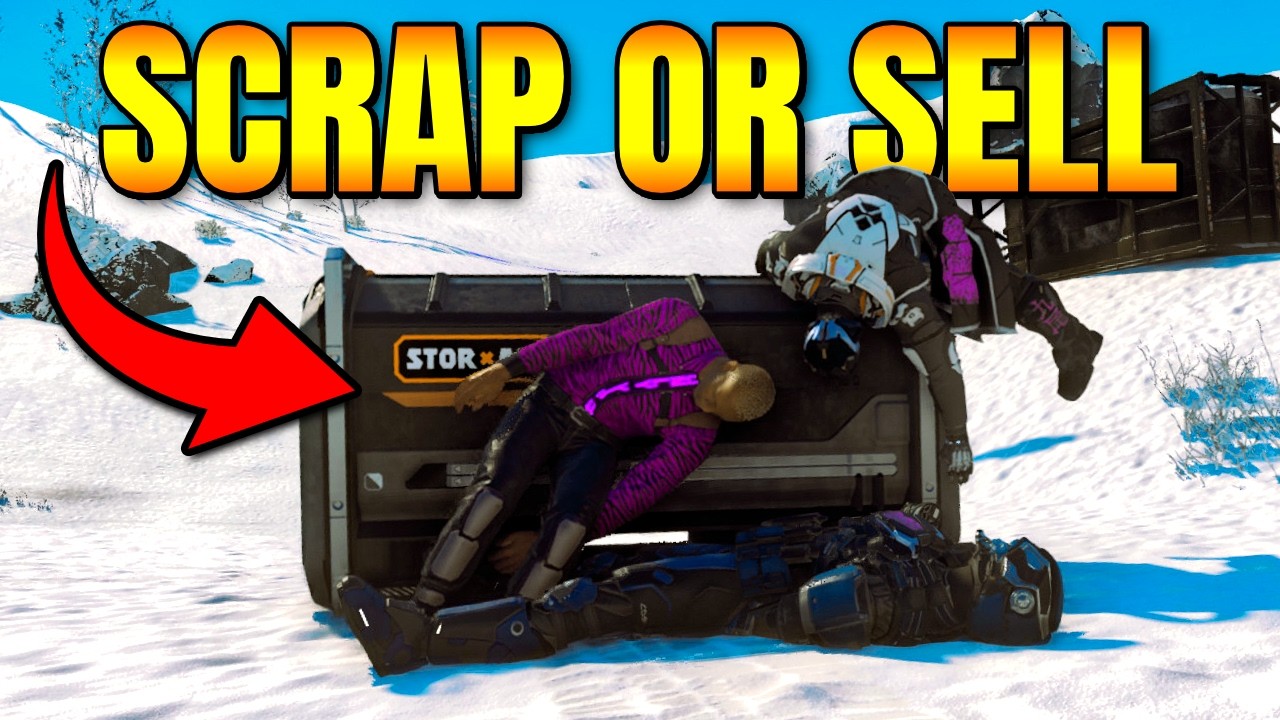 Selling vs Scrapping Armor in Star Citizen 4.7