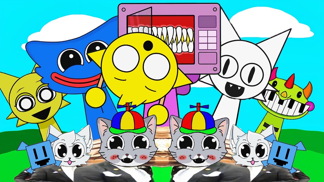 SPRUNKI COMPILATION Coffin Dance Song (Cover)