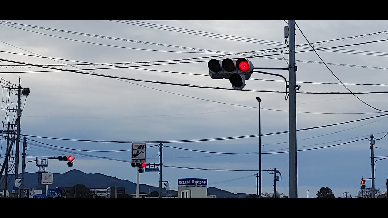 熊本県宇城市松橋町久具 宇城警察署前交差点の信号機