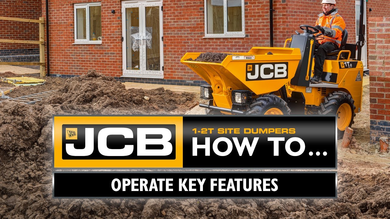 How to Operate a JCB 1-Tonne 1T-2 Site Dumper