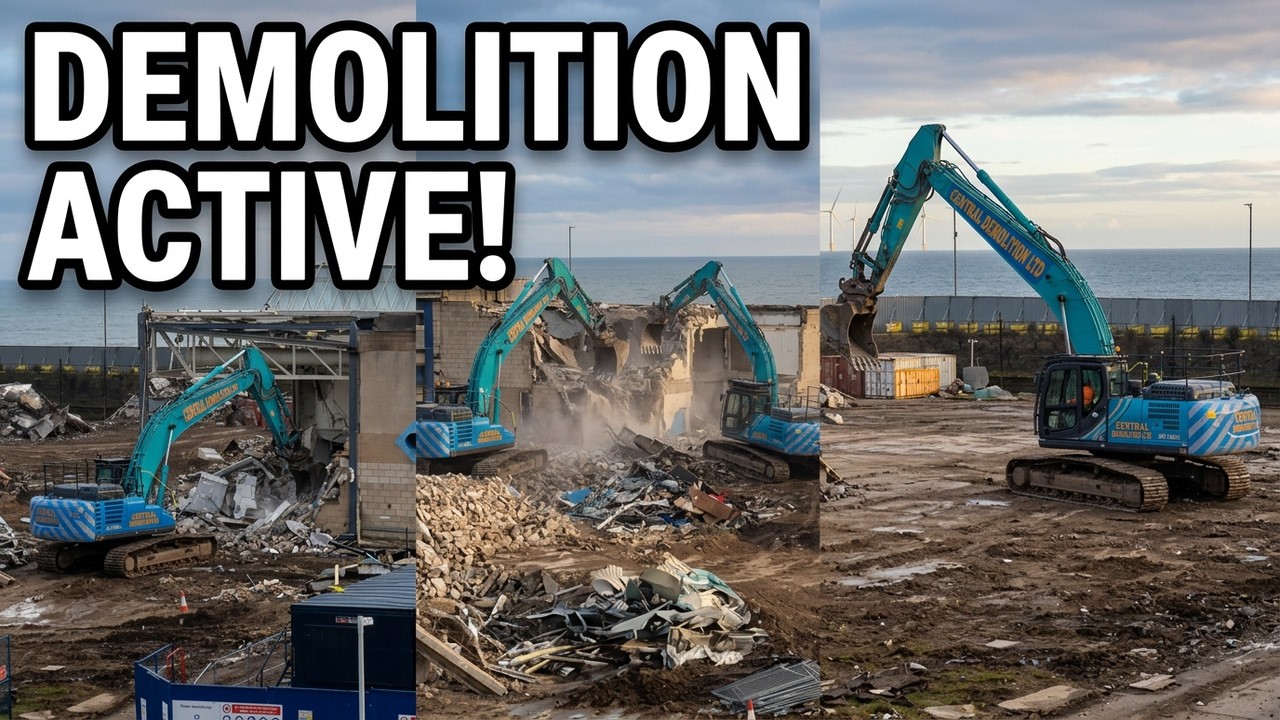 Aberdeen Beach Leisure Centre Demolition December 4 , 2025