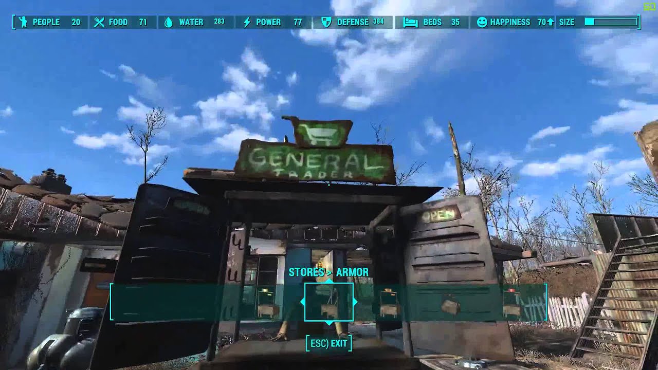 Fallout 4 - Ошибка представителя/торговца Vault Tec + ИСПРАВЛЕНИЕ ошибок с едой/водой/кроватями/о...