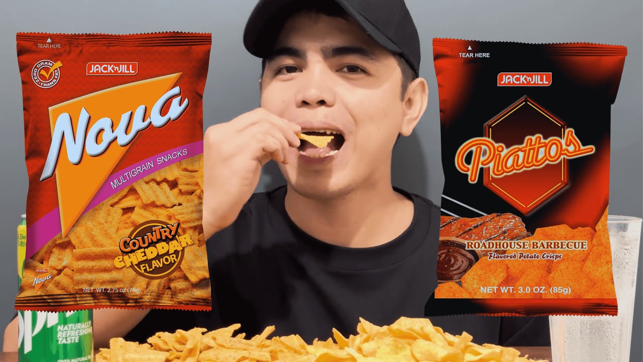 NOVA and PIATTOS MUKBANG ASMR