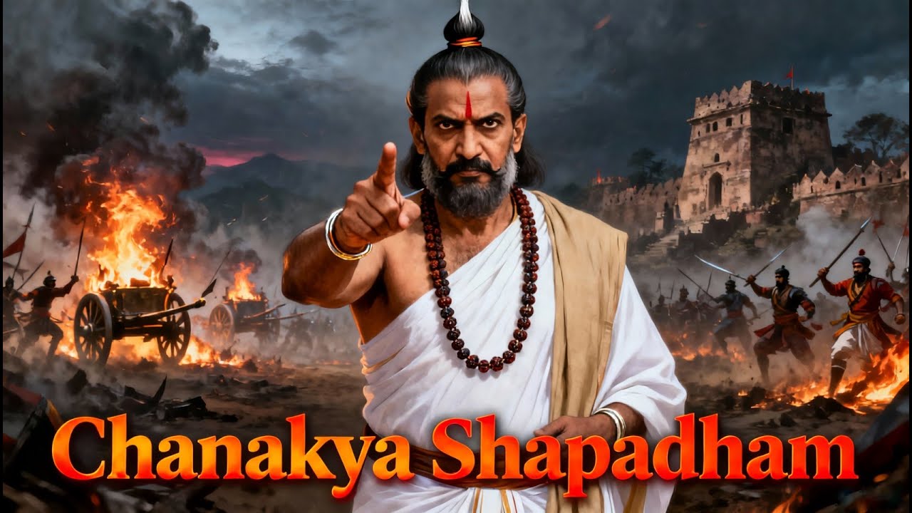 చాణక్య శపథం (Chanakya's famous oath) | Chanakya niti 