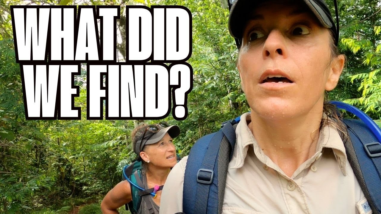 Hiking a Remote Mountain trail in Jacó, Costa Rica