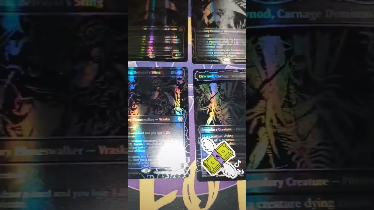 💯 💥 🤑 Mtg-Unboxing: what will i open in my 4 phyrexian compleat bundles?💯 💥 🤑