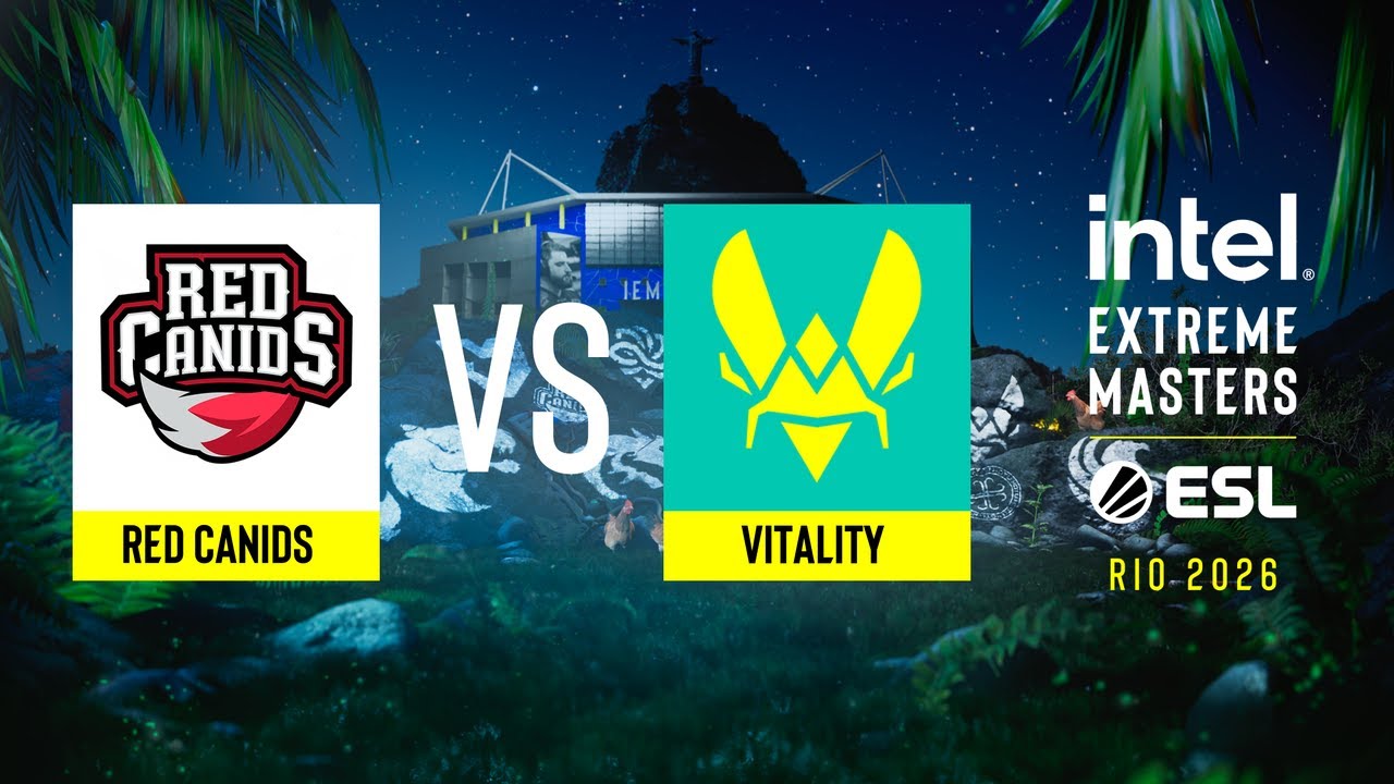 RED Canids vs. Vitality - IEM Rio 2026 - Group A