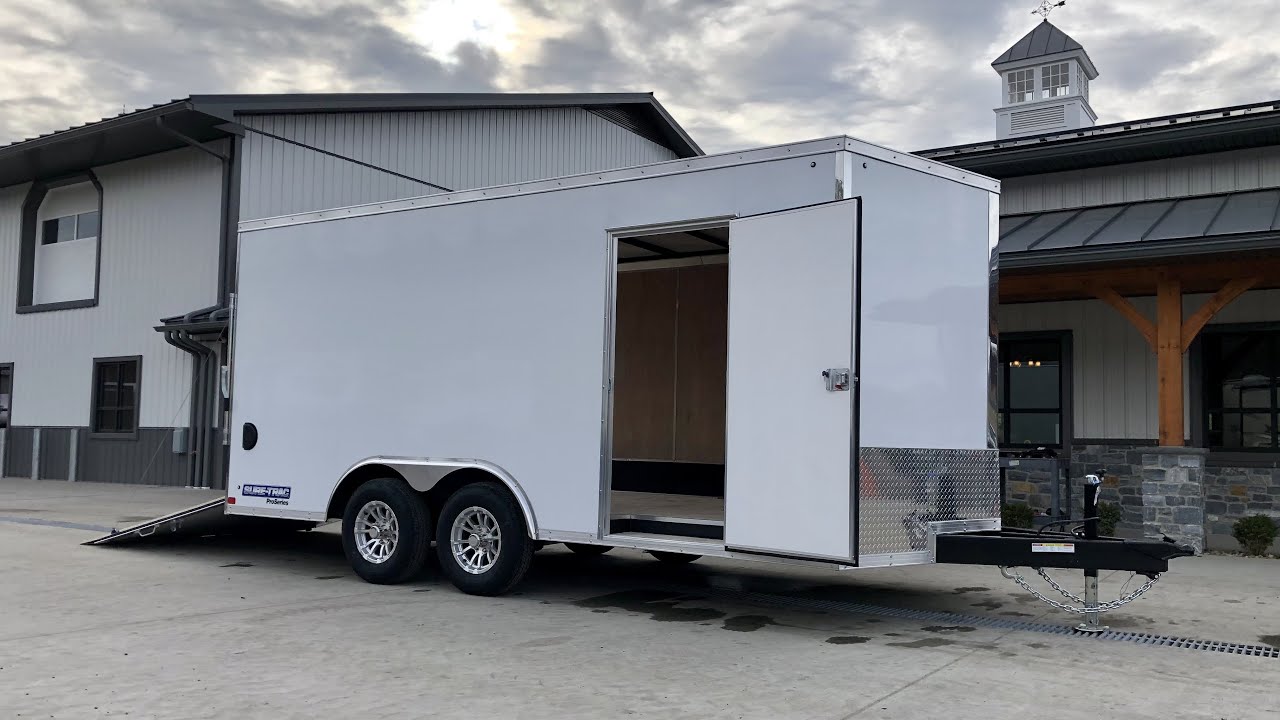 2021 Sure-Trac 8.5x16' Enclosed Cargo Trailer 9900# GVW