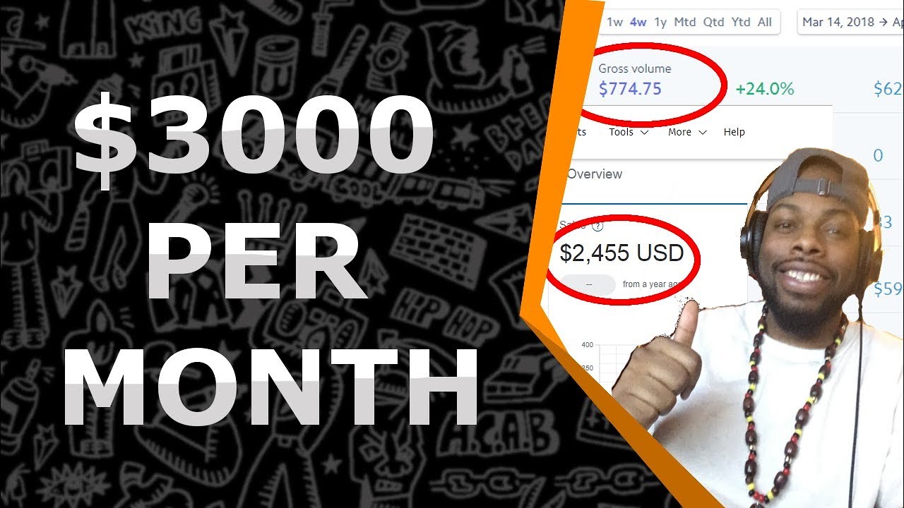 How To Sell Beats Online 2018 - Music Producer Makes 3000 a month off selling Beats