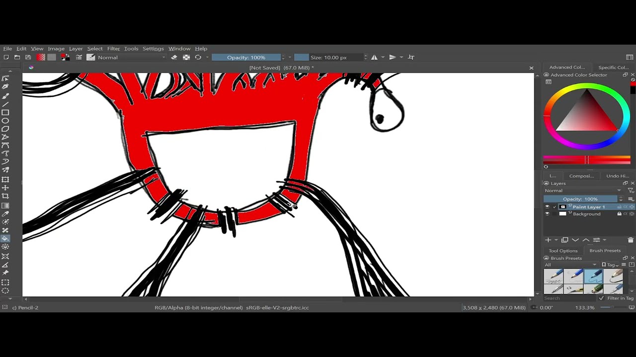 Multi-eyed alien